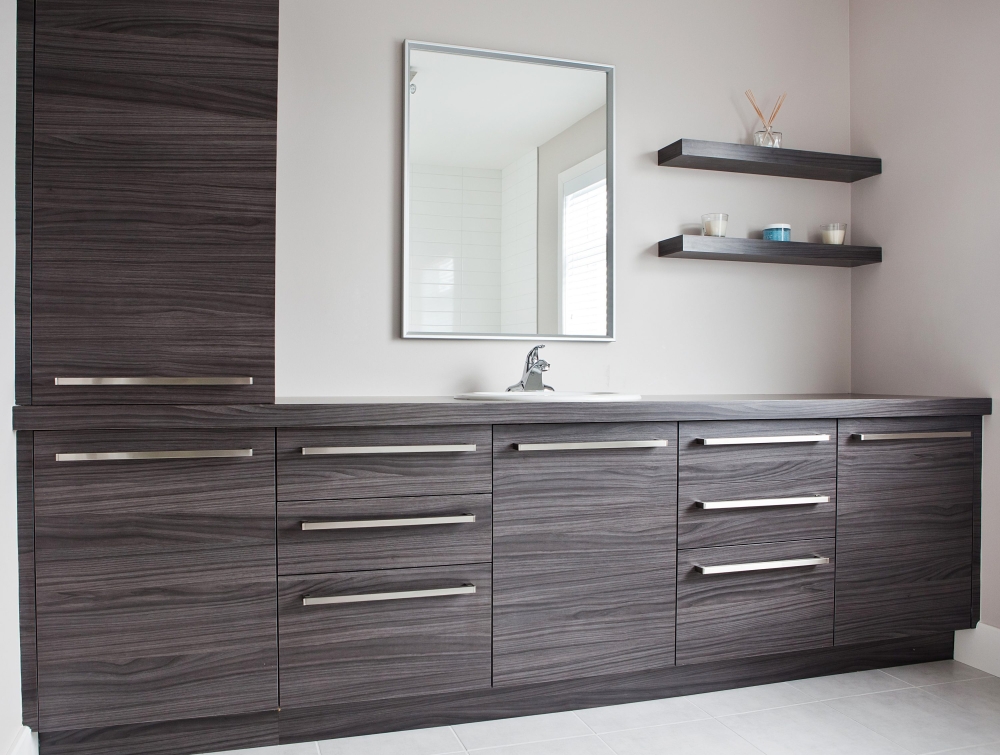 Image Salle de bain grise